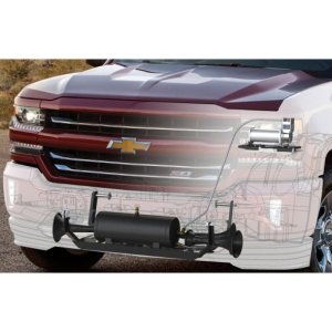 Chevrolet Silverado Onboard Air System - Kleinn Air Horns - Model 6450RC Waterproof Air Compressor - `07-`13